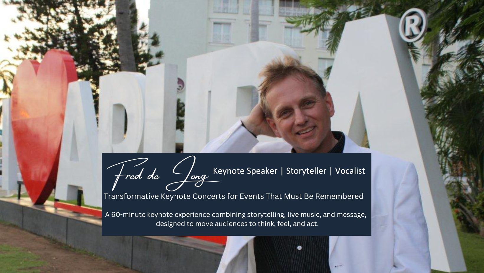 Fred de Jong - Keynote Concerts - Website Banner